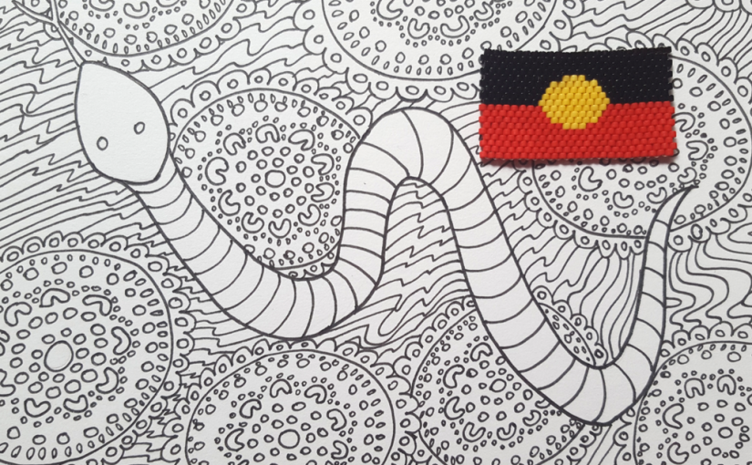 The Australian Aboriginal Flag